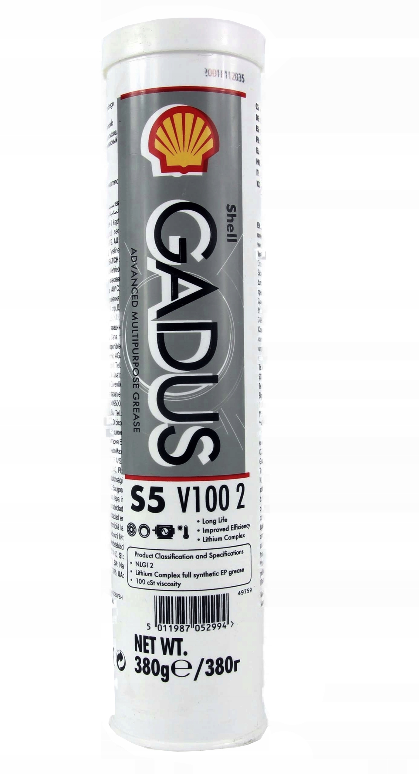 SMAR SHELL GADUS S5 V100 2 380g TUBA KARTUSZ ORYGINAŁ NISKIE ...