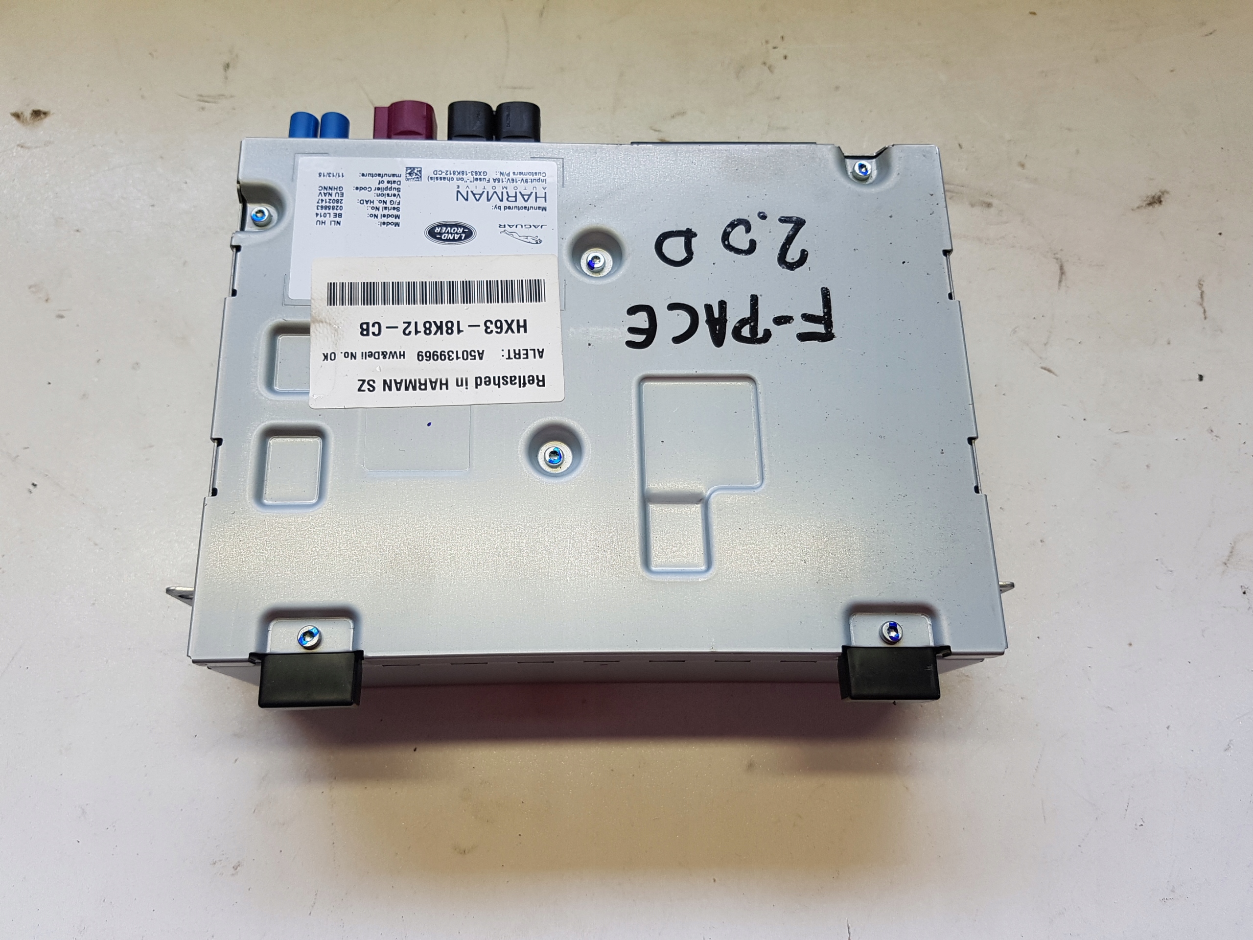JAGUAR F-PACE x761 radio Navigation Module sprawny