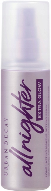 Urban Decay All Nighter Extra Glow Fixační sprej na make-up s dlouhotrvajícím účinkem 118ml