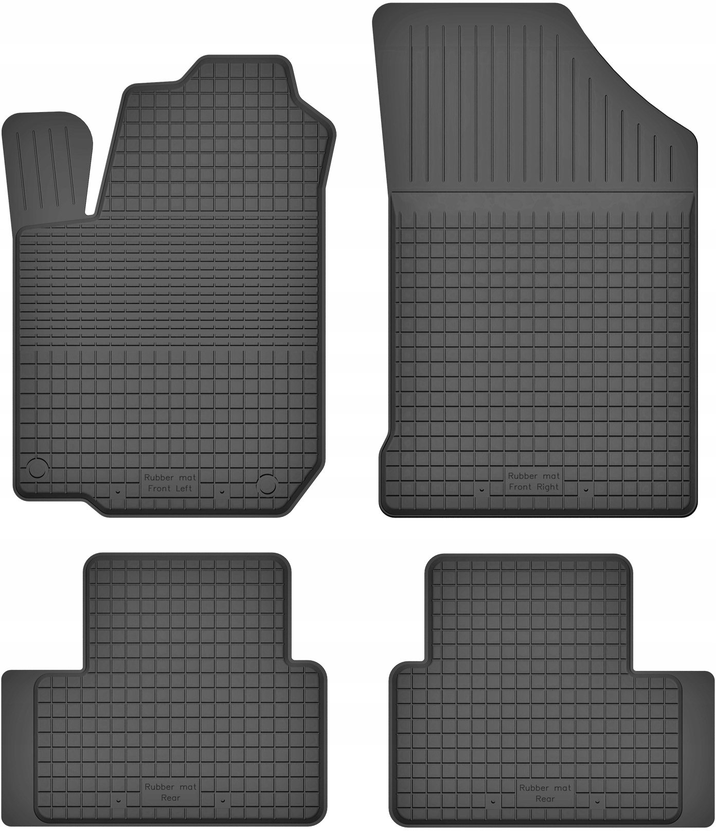 

Dywaniki gumowe wycieraczki do Yaris 1 I 3D 99-05