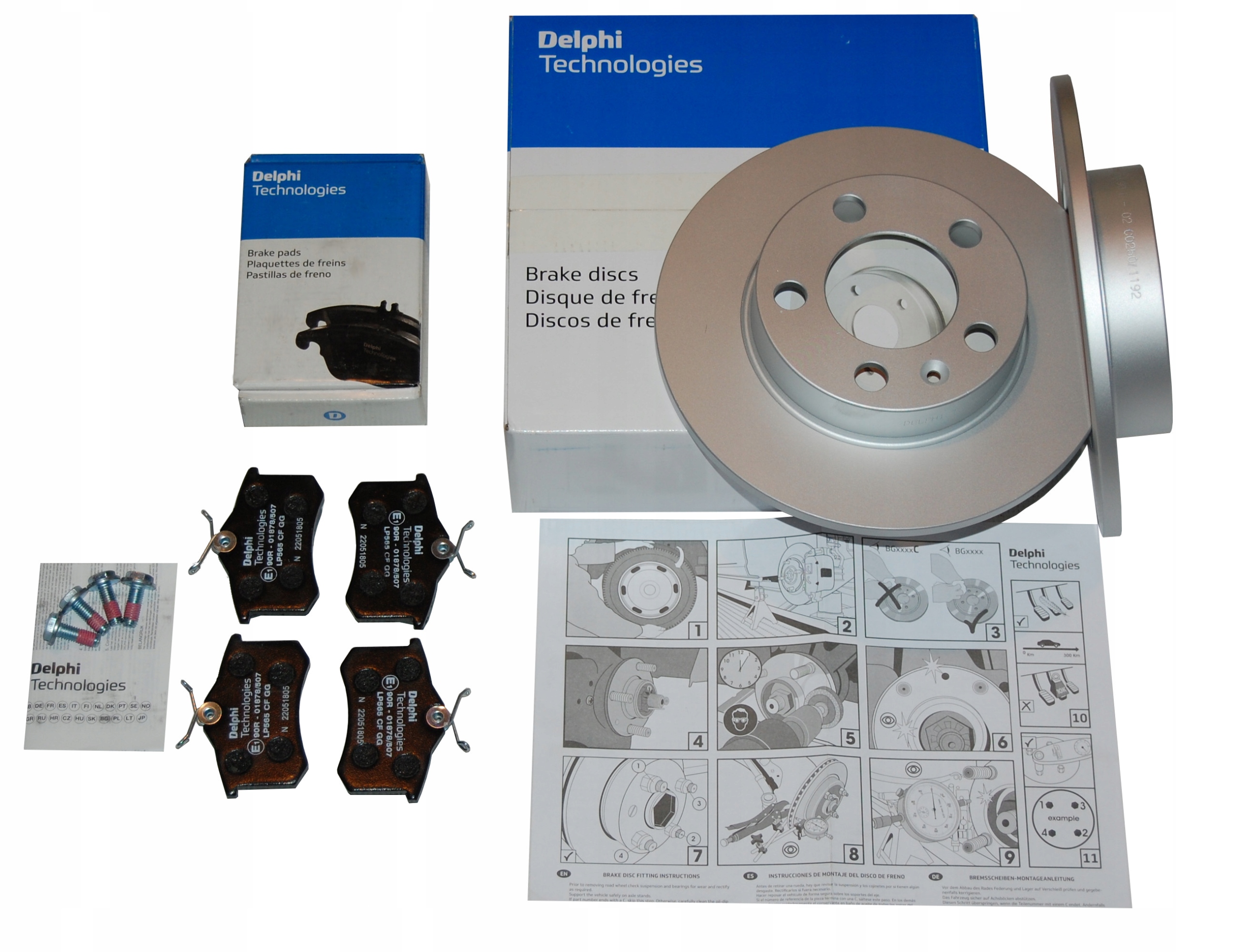 BG3034C - диски + колодки VW GOLF 4 SKODA Octavia і Audi A3
