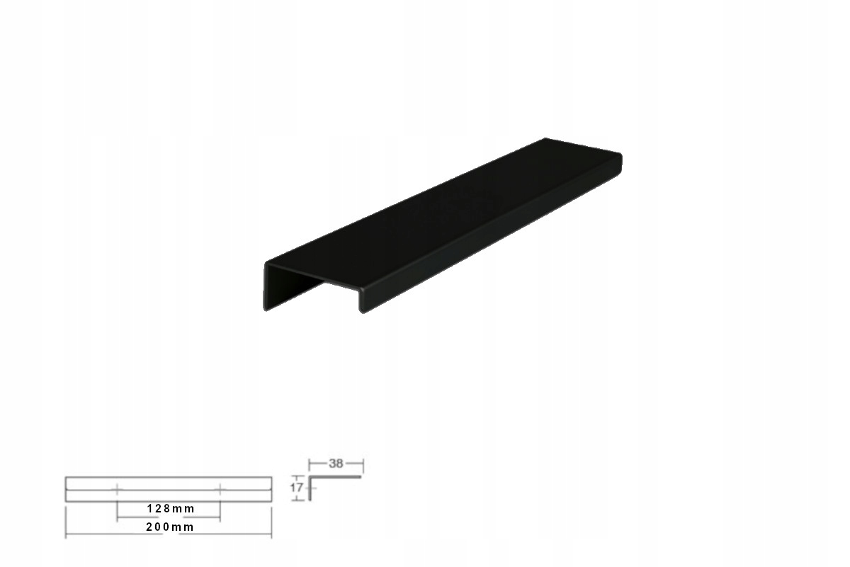 

Uchwyt Viefe 0518 Way czarny mat 0518128L09