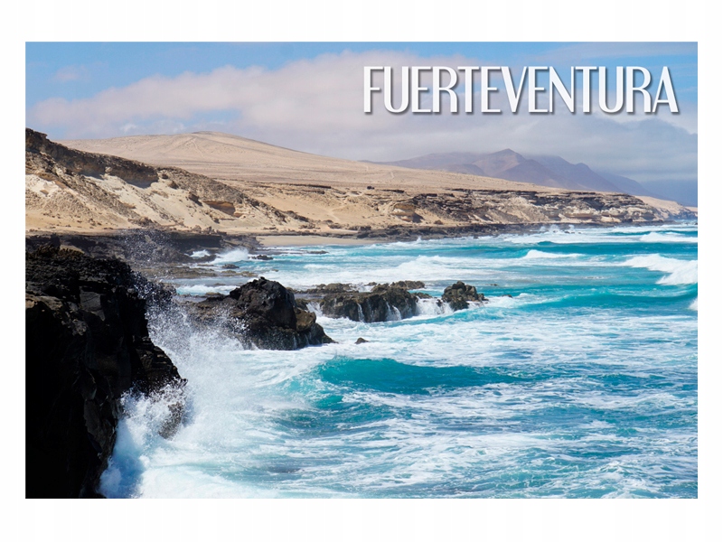 

Fuerteventura Wyspa Ocean Magnes na lodówkę