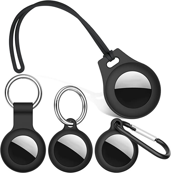 

Etui Case Pokrowiec do Apple Airtag czarne 4szt