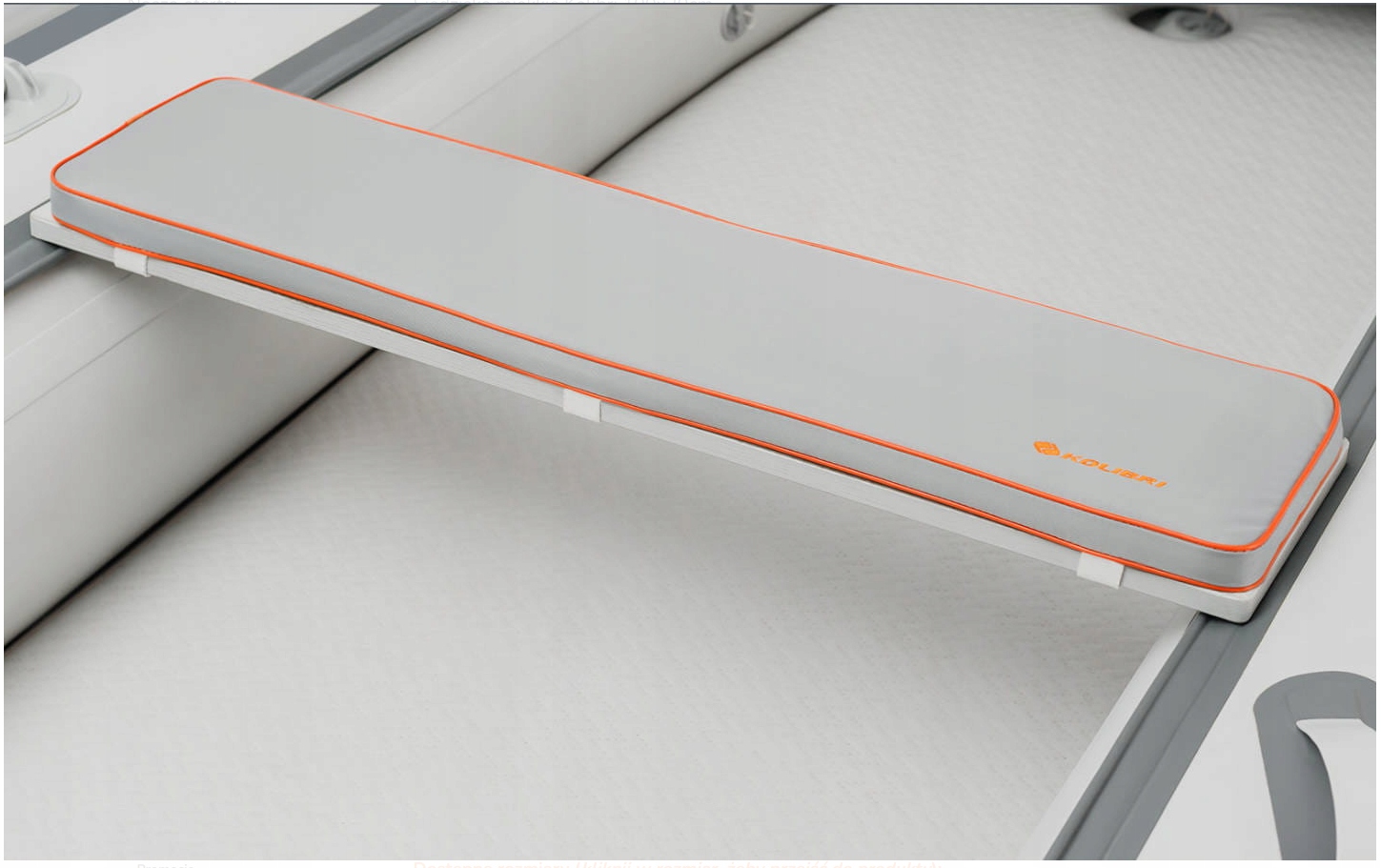 Tokarex Měkké sedadlo 100 x 20 cm Kolibri (šedá barva)