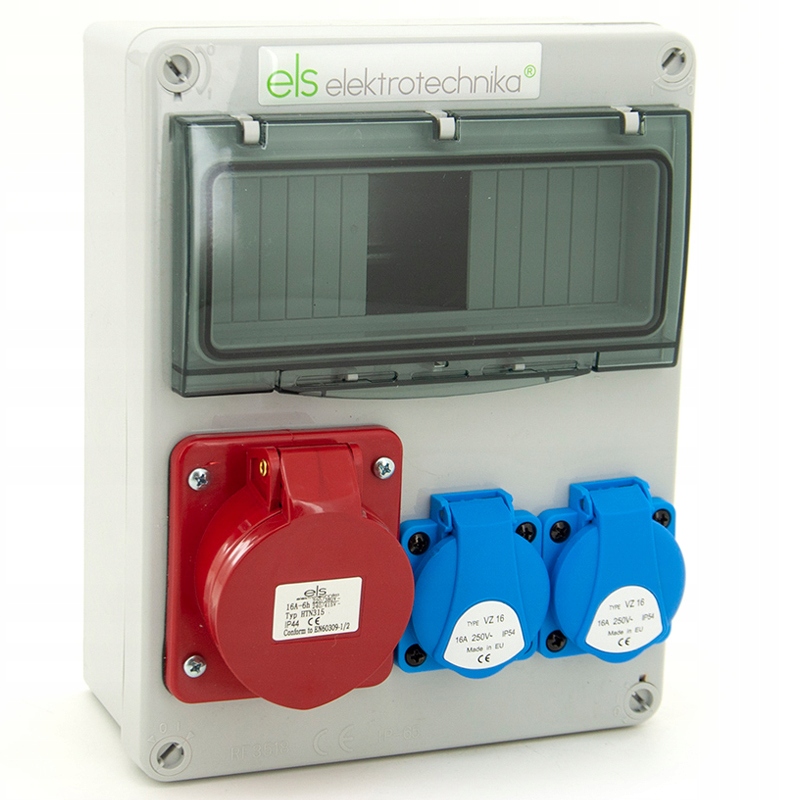 

Rozdzielnica Elektryczna Budowlana 2*230V 16A/4