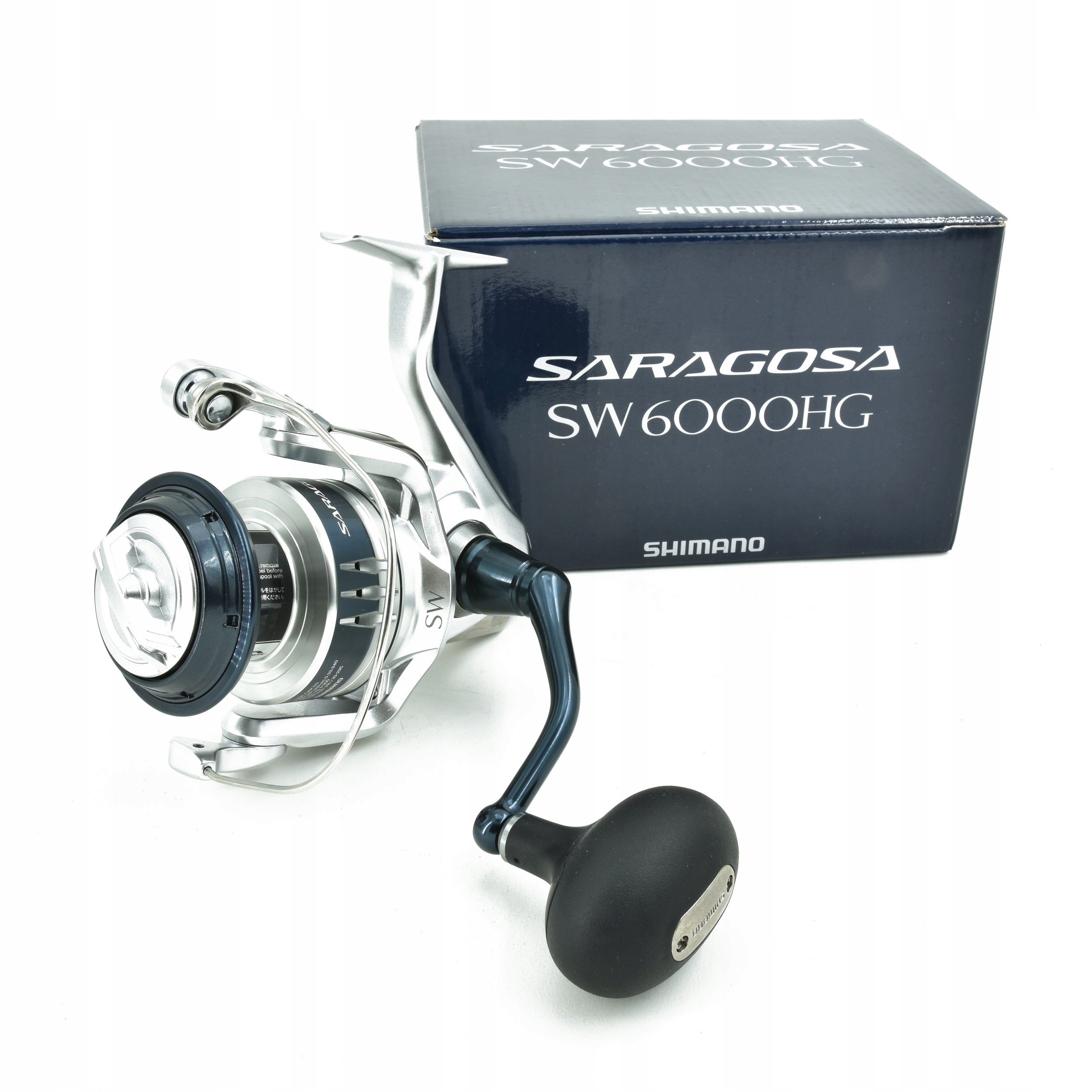 Kołowrotek morski, spinningowy Shimano Saragosa Sw A 6000 Hg 6 łożysk