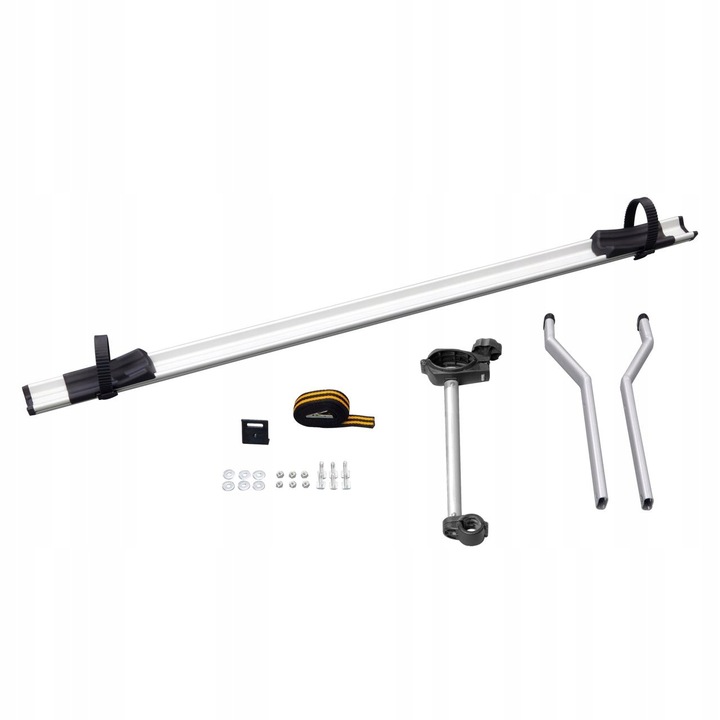 BAGAŻNIK DO 2 ROWERÓW "ALU ATLAS" NA HAK Kolor dominujący czarny