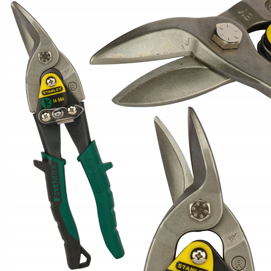 

Stanley Fatmax Nożyce do cięcia blachy 1.2mm prawe