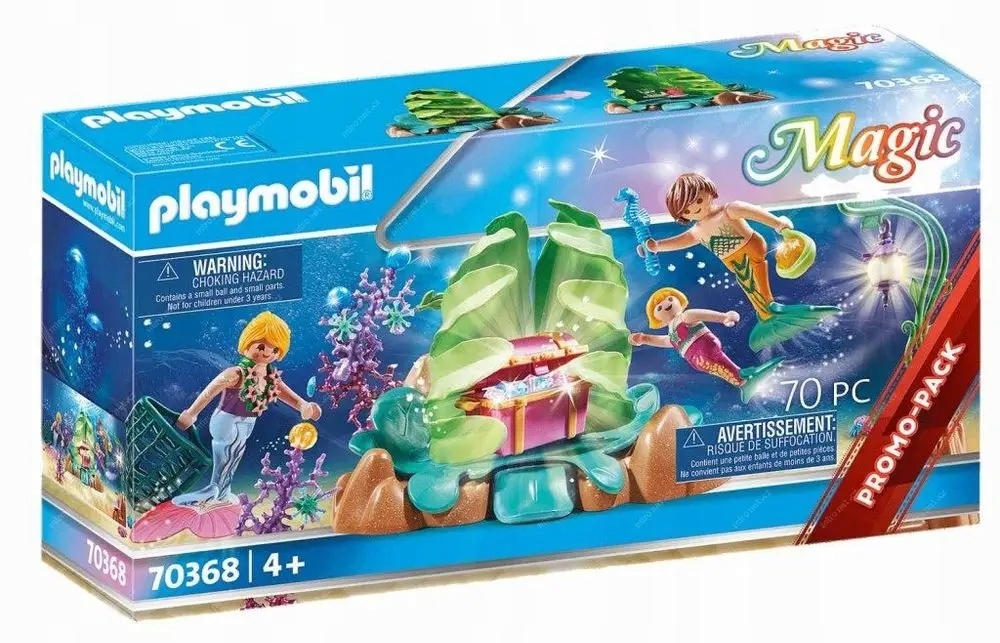 Playmobil Magic 70368 Koralowy salon syrenek