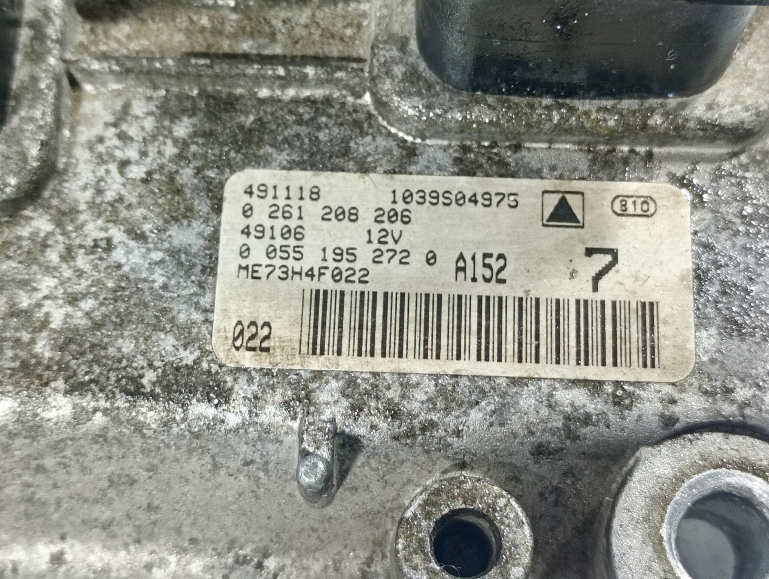 computer control unit of the engine OE 0261208206 Lancia Musa 04-12