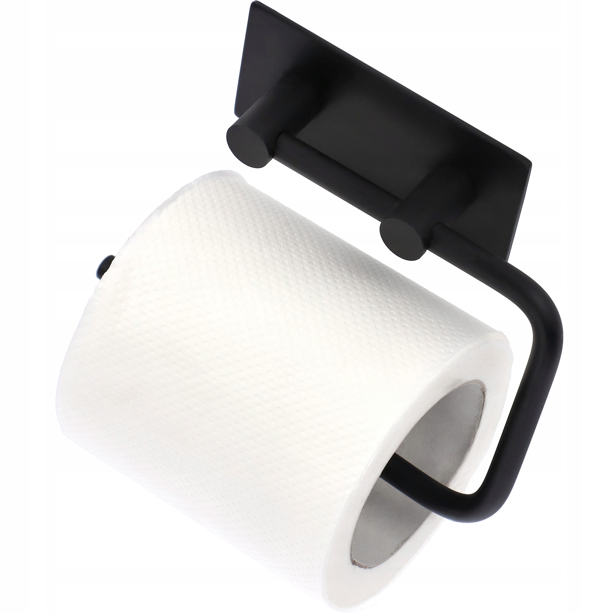 UCHWYT NA PAPIER TOALETOWY BEZ WIERCENIA STALOWY