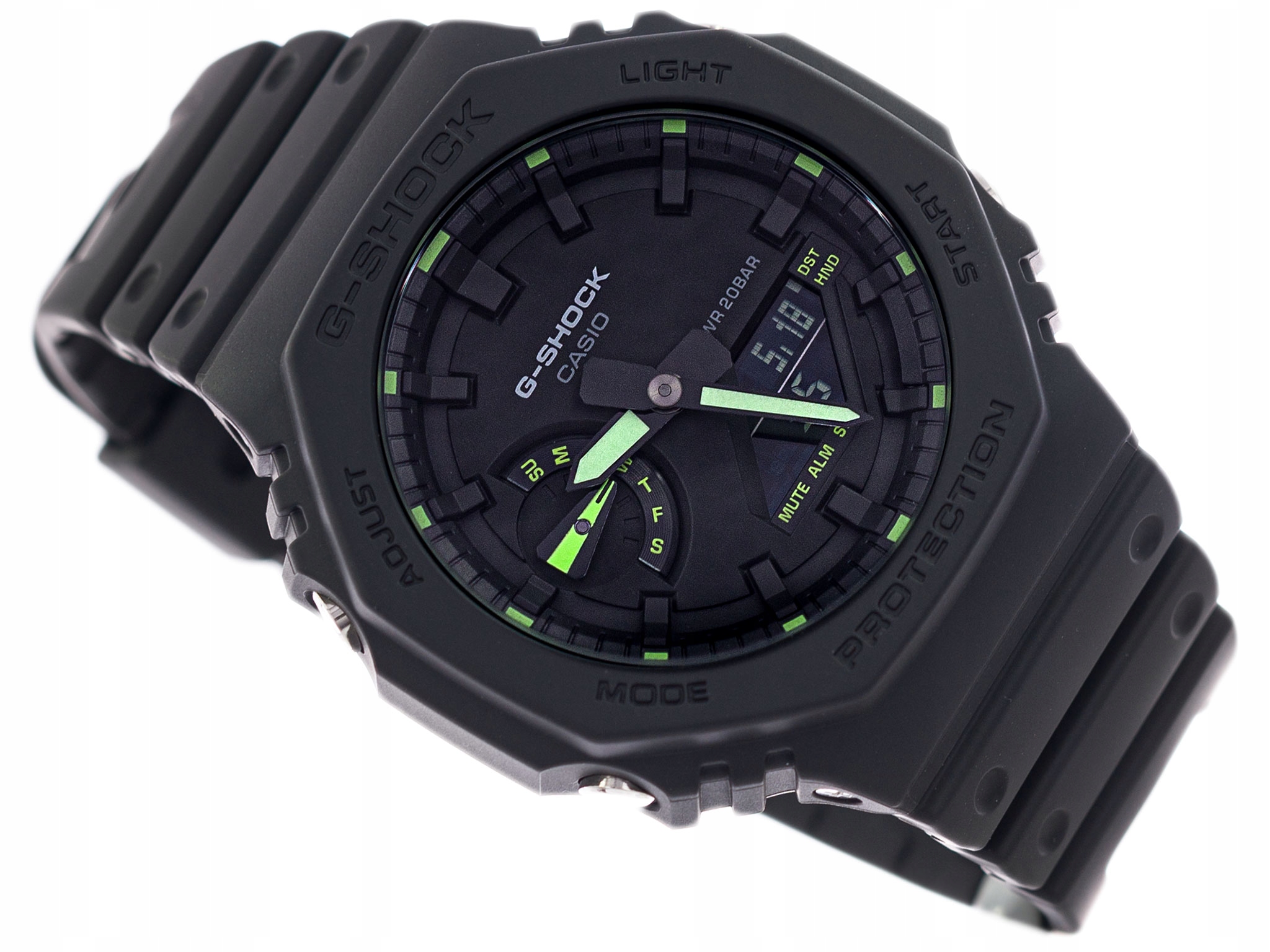 Hodinky Casio GA-2100-1A3ER G-shock Neon Accent