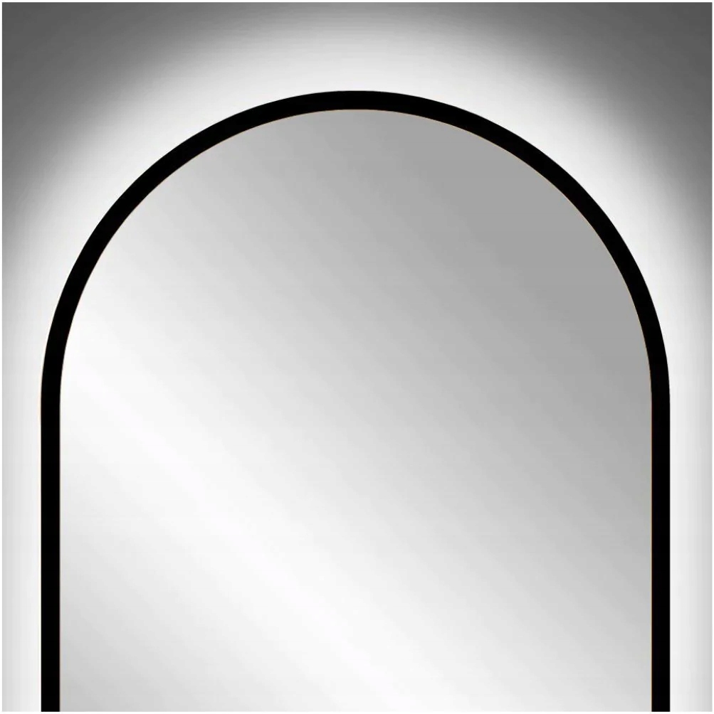 Lustro Comad ścienne owal rama metal 500 x 900 mm Marka Comad