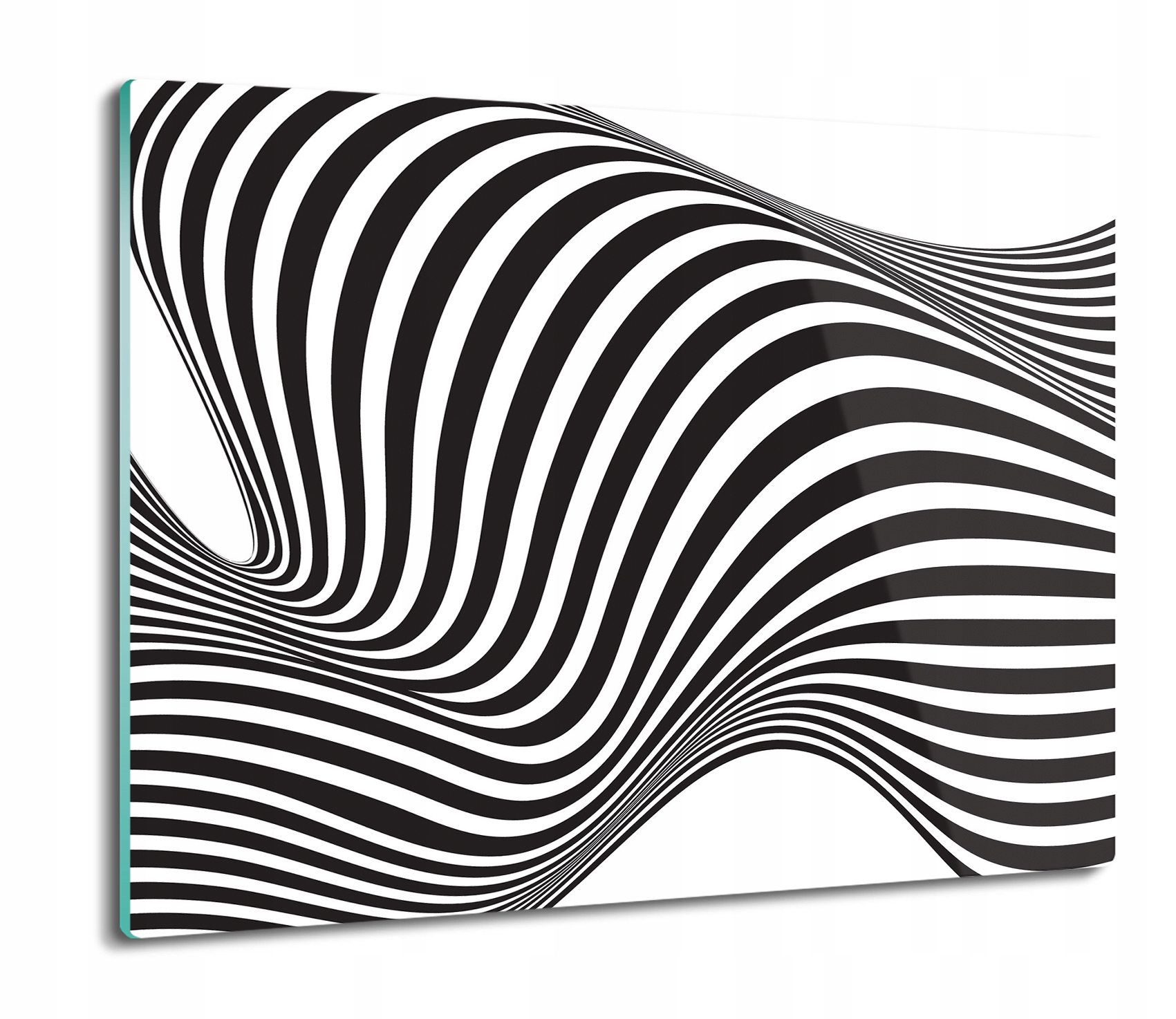 Zebra vlny 60x52 deska jako dárek na kuchyňskou linku