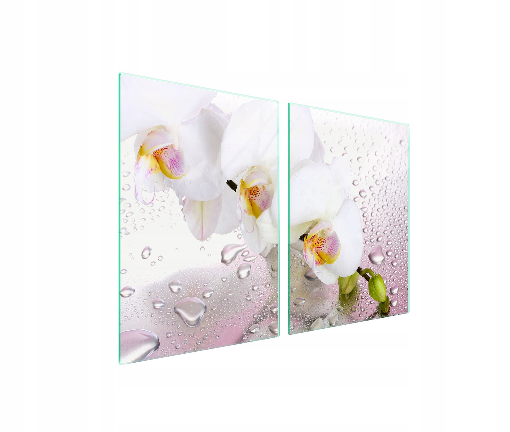 Ochranná Skleněná Deska Do Kuchyně 2x45x52 Orchidej Tvrzené Sklo