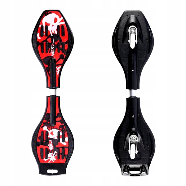 Waveboard Deskorolka Z Hamulcem Ledowe Kółka LED ABEC-7 DO 50kg NILS Klasa łożysk ABEC-7