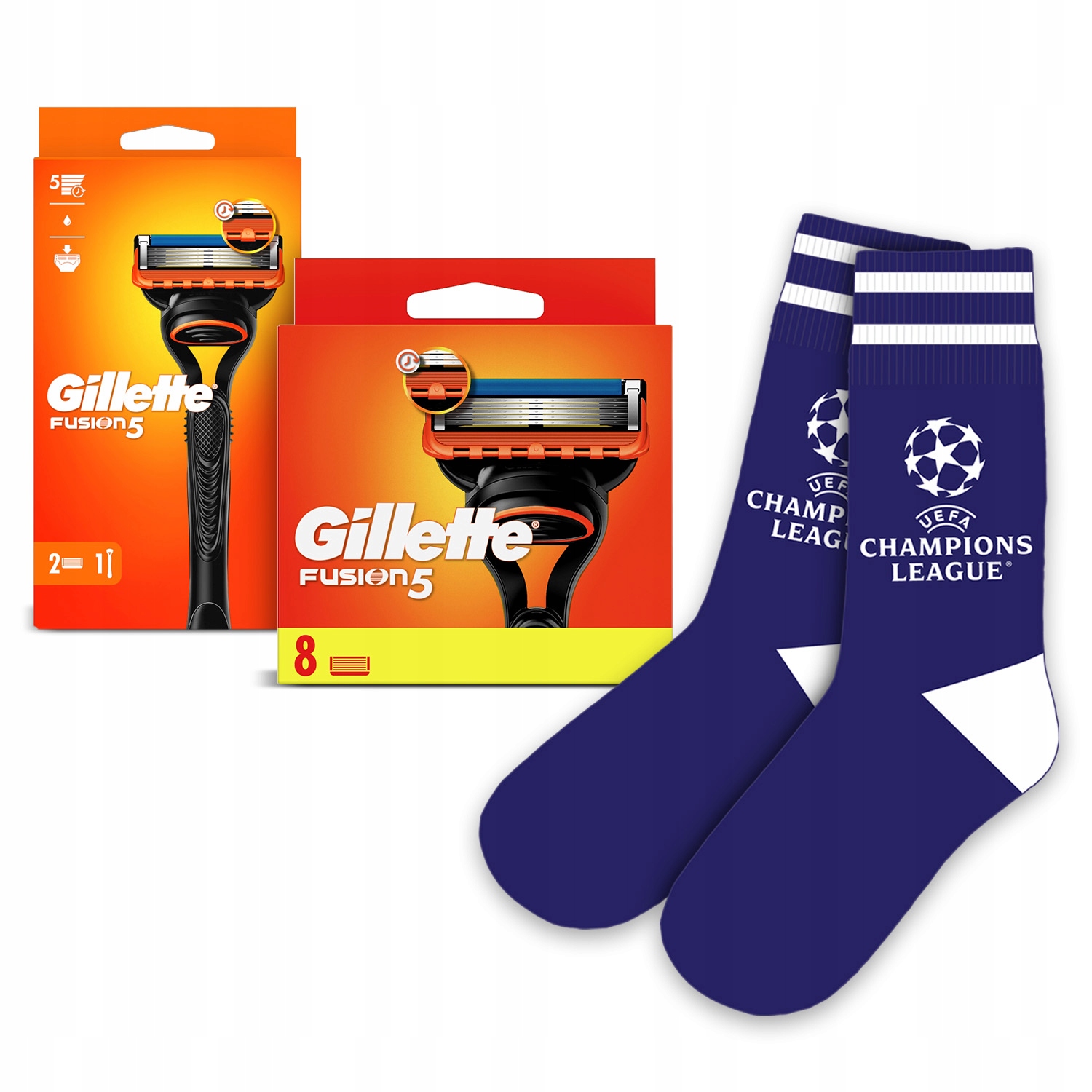 Zestaw Gillette Fusion5 maszynka do golenia, 10 ostrzy Ucl