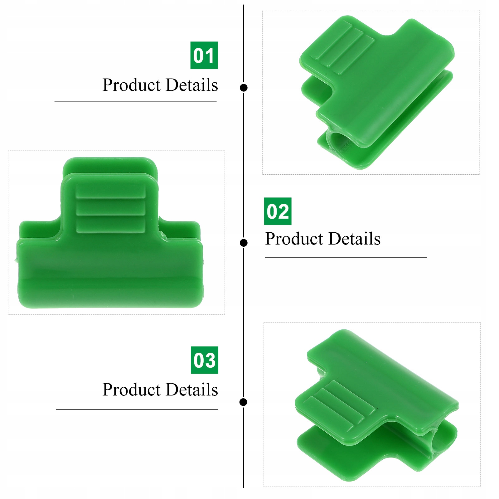 ZACISK DO RUR SZKLARNIOWYCH 40 SZT Długość 215 m