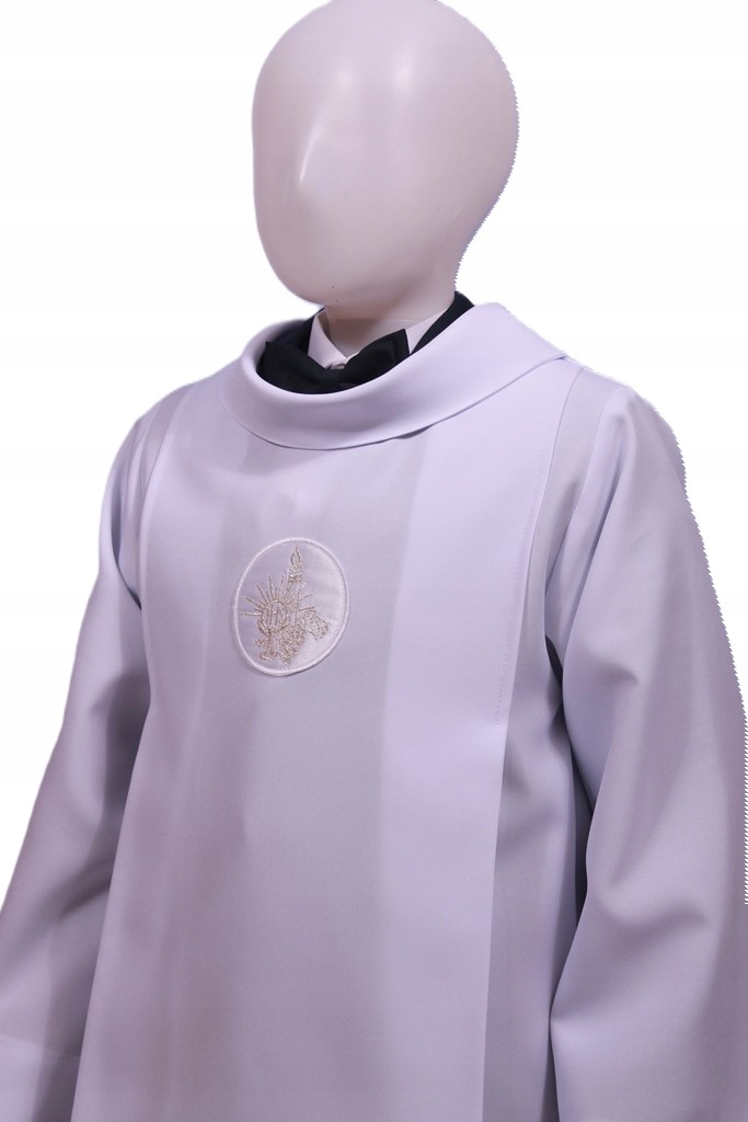 Alba komunijna krótka chłopięca r.128 M Rozmiar 128