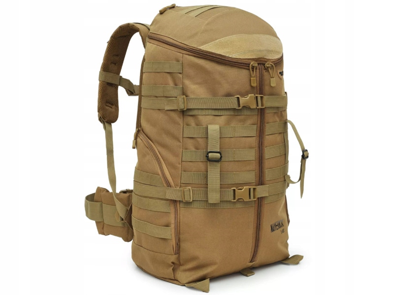 Plecak taktyczny Nils Camp Maverick NC3903 65L Brązowy