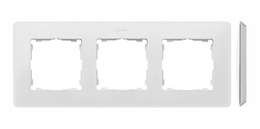 

Simon 82 Ramka potrójna Detail Mono biała