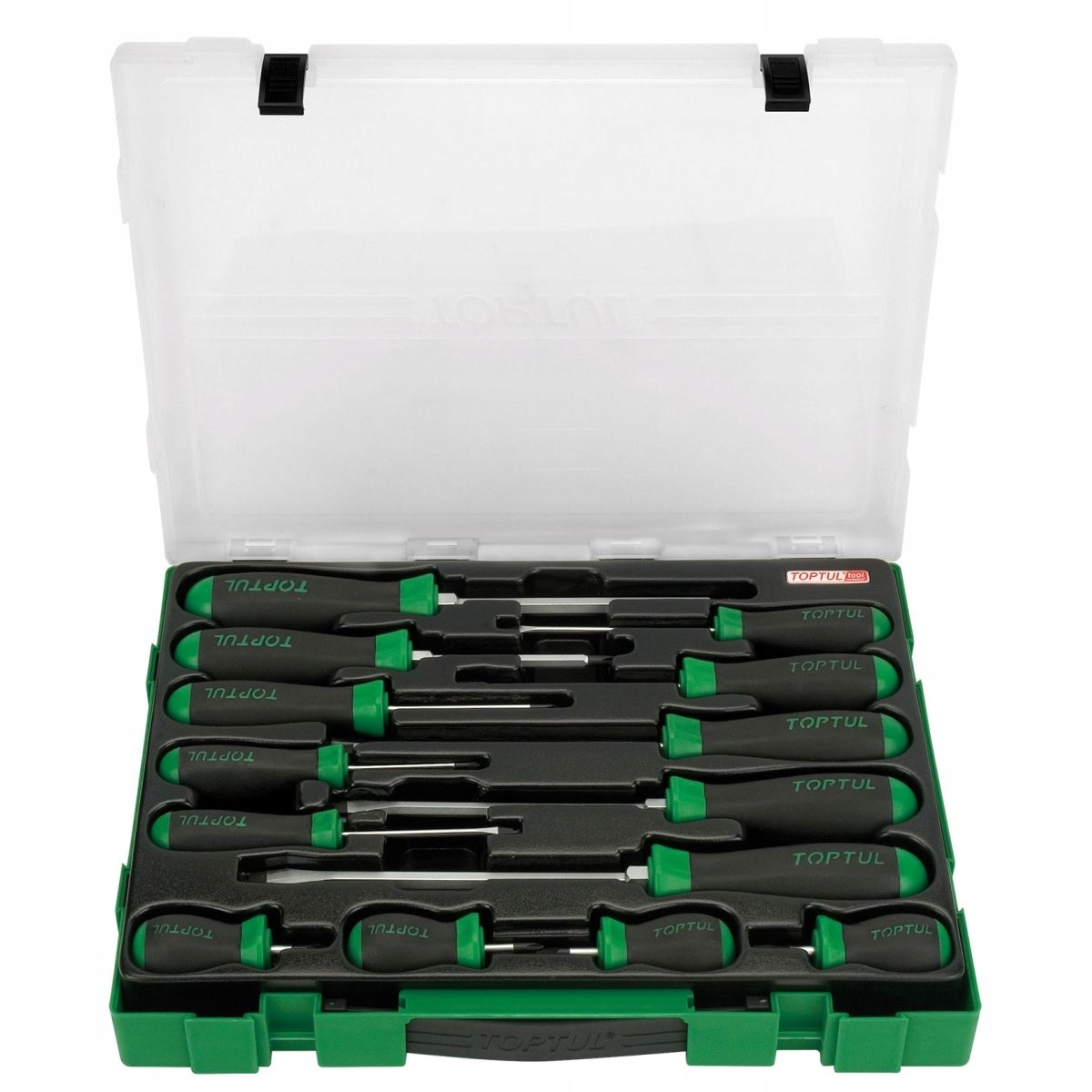 Zestaw 14 wkretakow Philips PH i plaskich TOPTUL