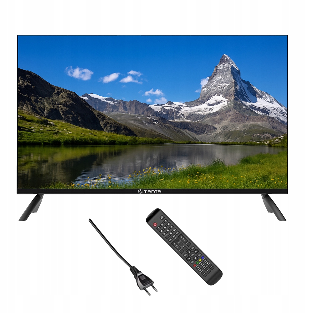 Telewizor 32 Cale Tv Tuner Dekoder DVBT2 Dvbc Led Hd Usb Arc Hdmi CL+ Manta