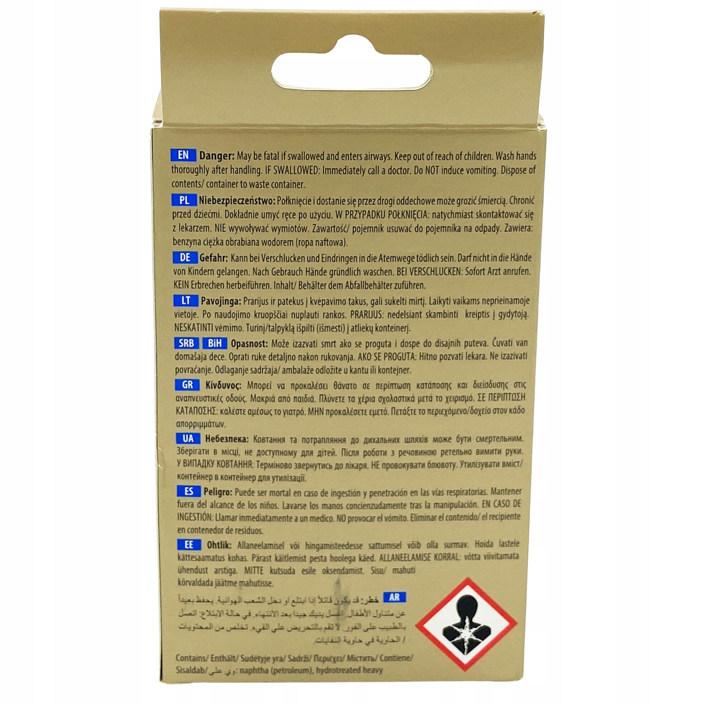 DPF Cleaner do paliwa K2 50ml Stan opakowania oryginalne