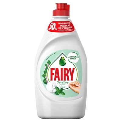 

Fairy Płyn do mycia naczyń Sensitive 450ml
