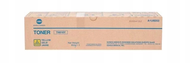 Toner Konica Minolta TN-616 A1U9253 Y Originál Yellow C6000 C7000