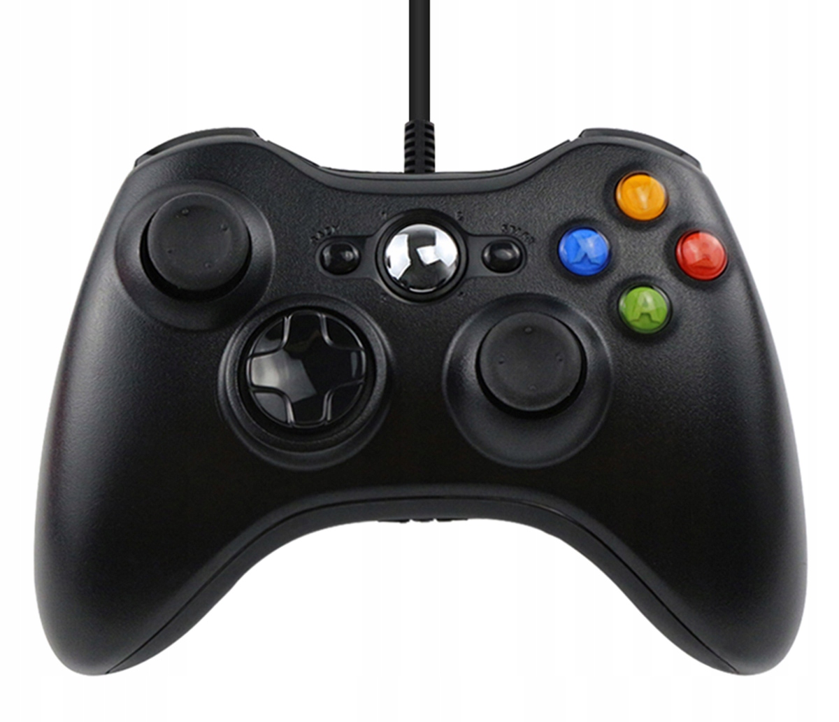 PAD GAMEPAD KONTROLER DO XBOX 360 PC PRZEWODOWY USB WIBRACJE X360 KX13 EAN (GTIN) 5907621810825