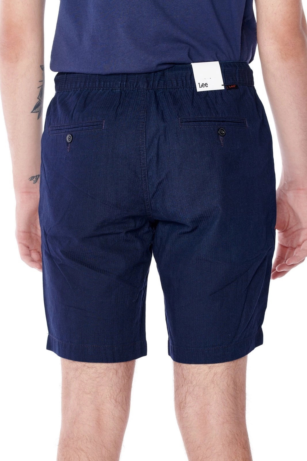 Pánské kraťasy Lee Drawstring Short New Herringbone L73UJVMB W28