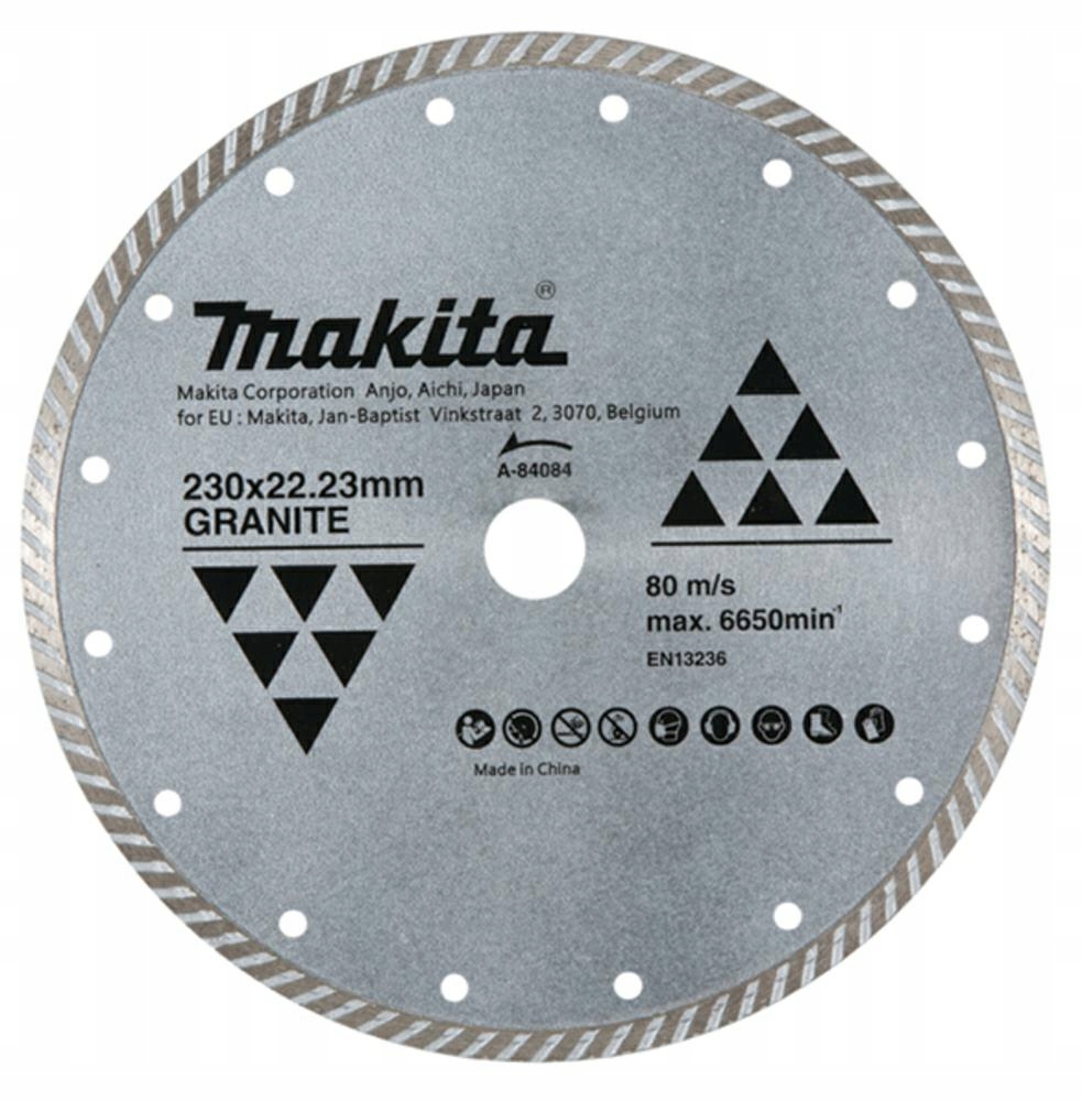 Makita Diamantový Kotouč 230x22,23 mm Turbo (na Sucho) Granit