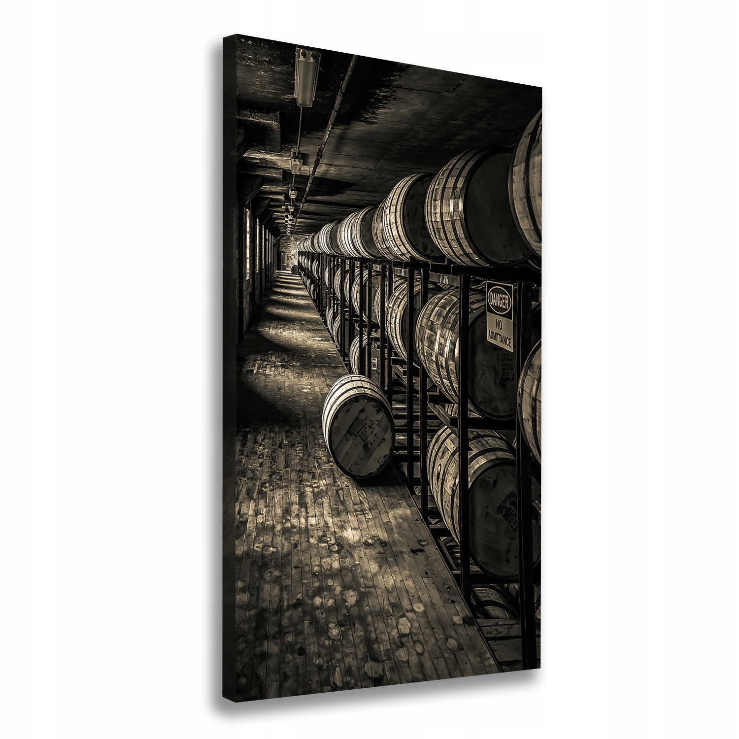 

Foto obraz canvas na ścianę Beczki Burbon 50x100