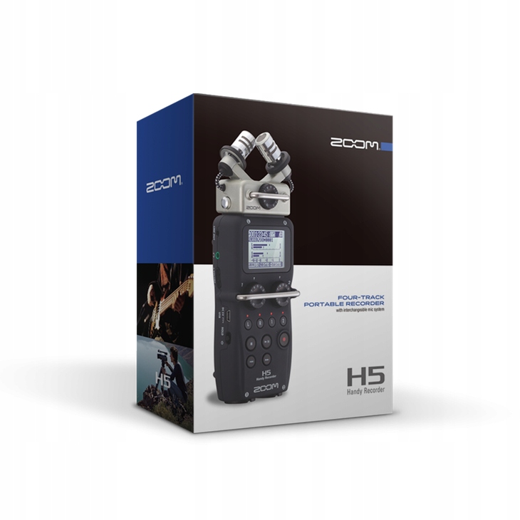 ZOOM H5 4 ścieżkowy cyfrowy rejestrator audio Kod producenta H5