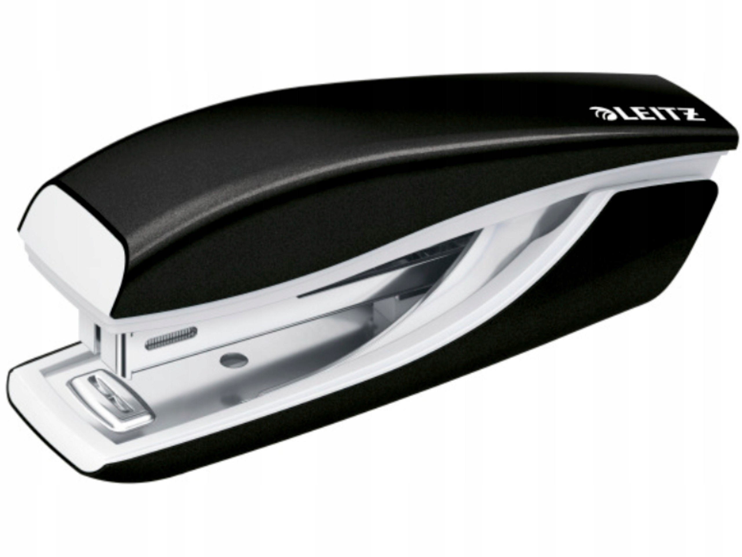 Czarny ZSZYWACZ DZIURKACZ zszywki Nr 10 WOW Leitz Waga produktu z opakowaniem jednostkowym 0.15 kg