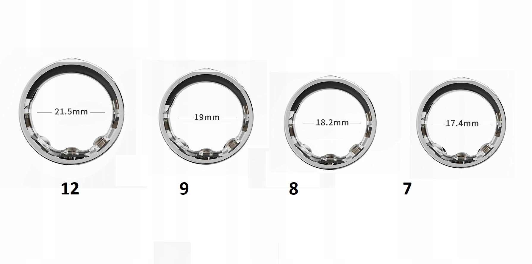 GALAXY RING MONITOR ZDROWIA PIERŚCIONEK MONITOR SNU KARDIORING SMARTRING Rodzaj elektroniczny