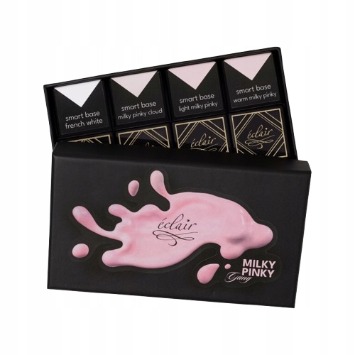 Sada hybridních bází Eclair Milky Pinky Gang 7 ml