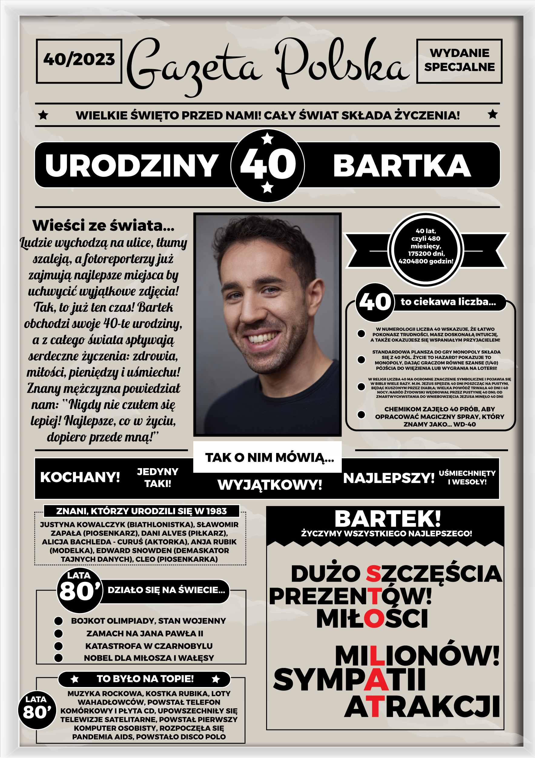 

40 Urodziny Dla Faceta Gazeta
