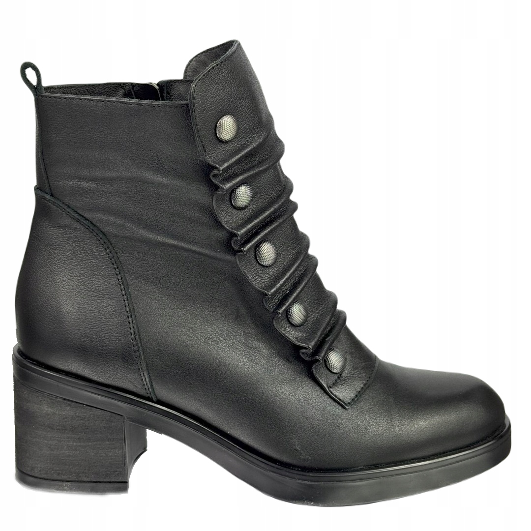 Dámské kotníkové boty Higo 1790 černá 37, Černá