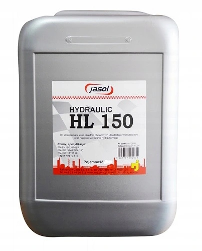 

Jasol Hydraulic Hl 150 op.20l