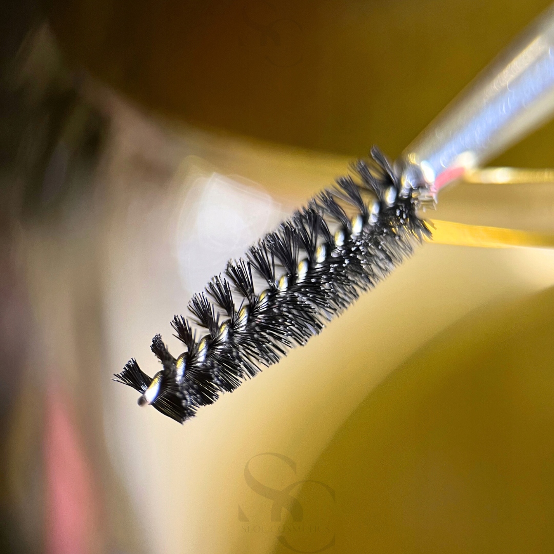 Dwustronny Pędzelek skośny spiralka do brwi 2w1 pędzel do aplikacji henny Rodzaj henna