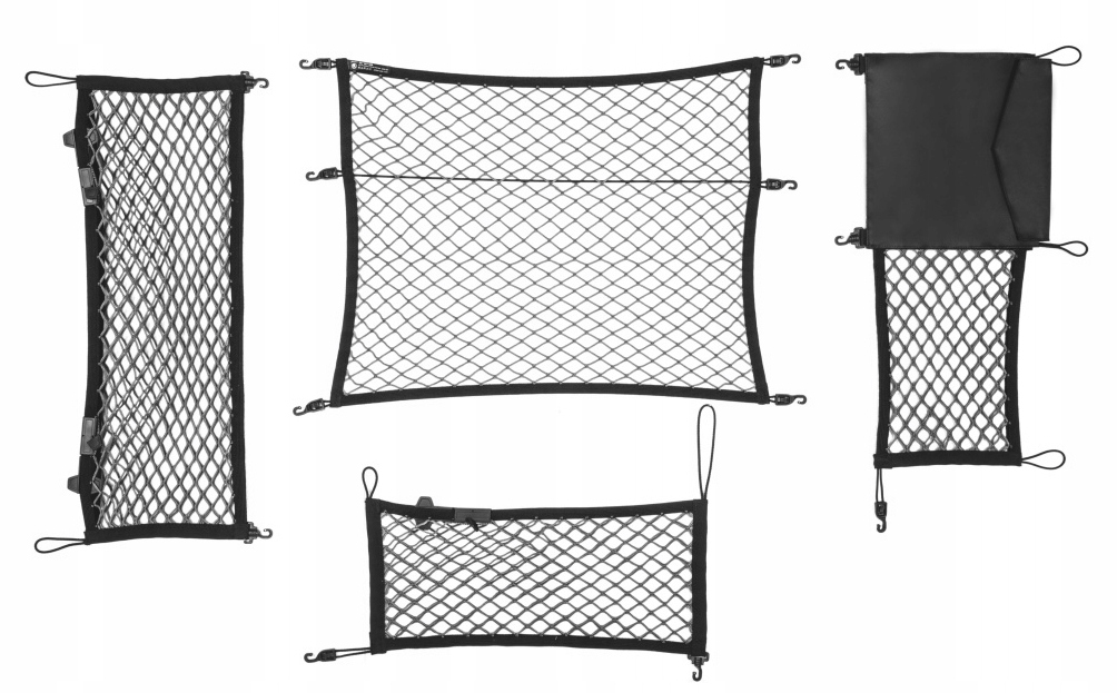 SIATKI BAGAŻNIKA OCTAVIA IV 4 SZTUKI ORYGINALNE