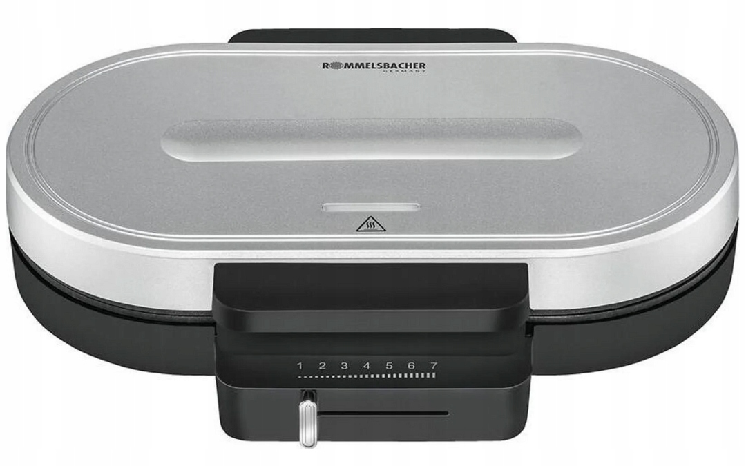 Rommelsbacher WA1250 Vaflovač 1250W 2x vaflovač srdce Nerezová oceľ