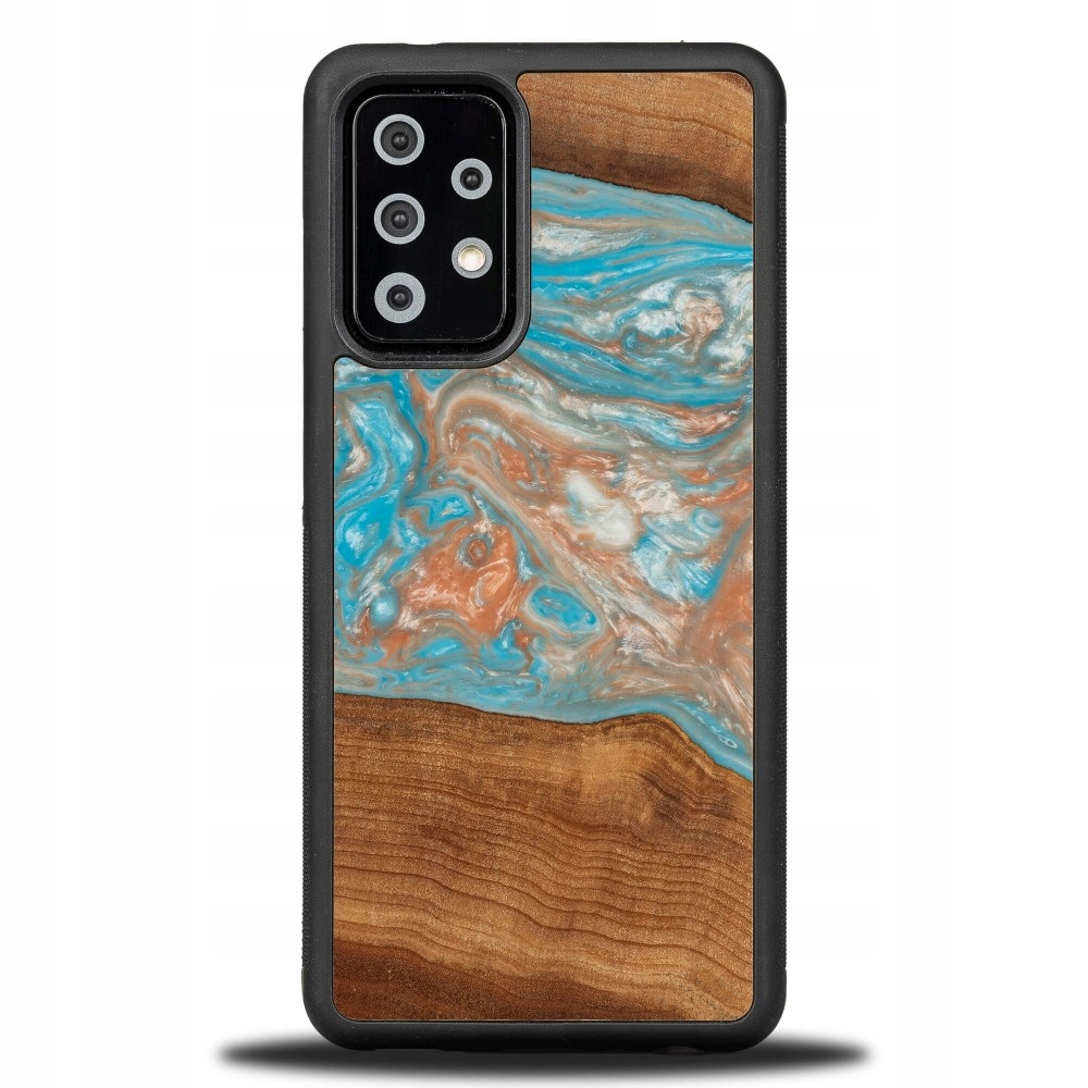 Pouzdro Bewood Unikátní pro Samsung Galaxy A72 5G Planety Saturn