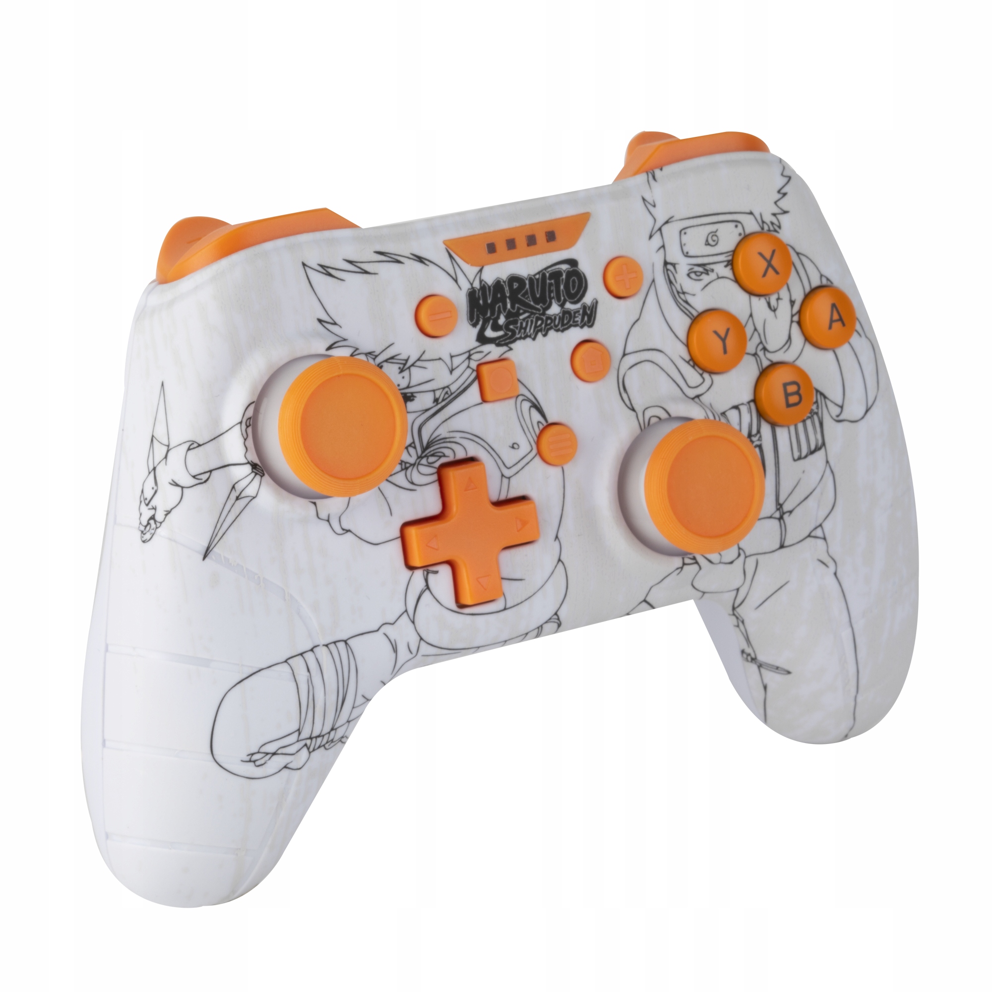 PAD PRZEWODOWY DO PC NINTENDO WIBRACJE NARUTO Model KX-NAR-SW-PAD-WHI