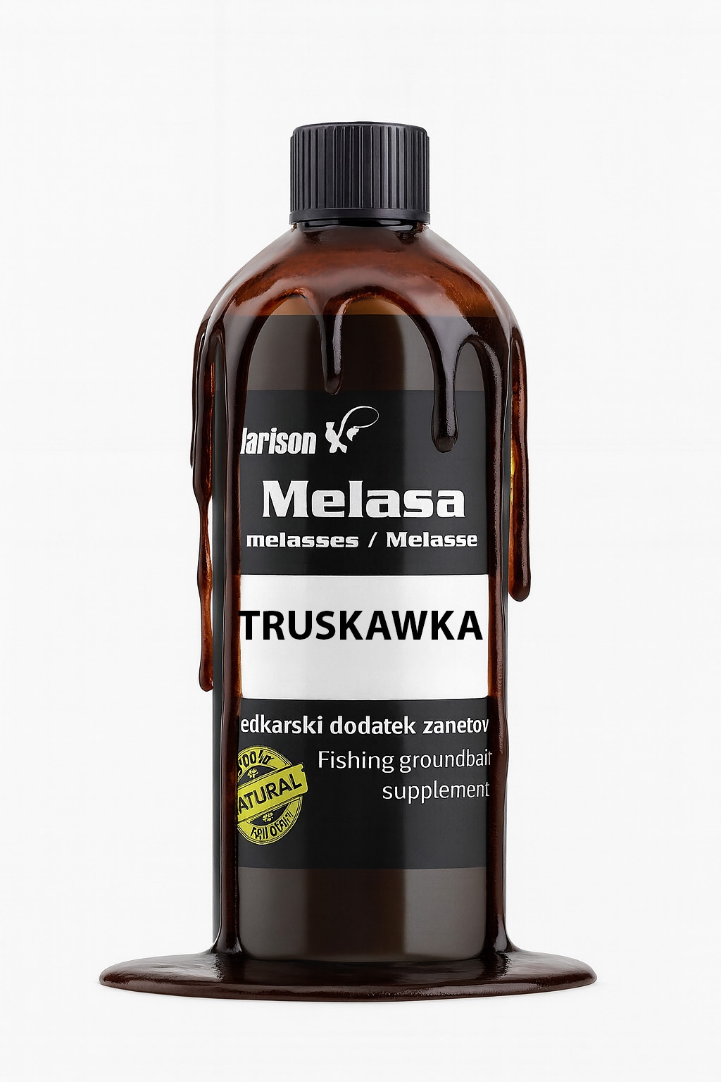 Melasa wędkarska Truskawka 500ml Harison mix method feeder karp lin