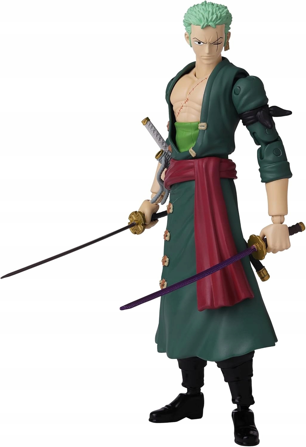 Bandai Anime Heroes: One Piece Akční figurka Roronoa Zoro (6,5") (36932)