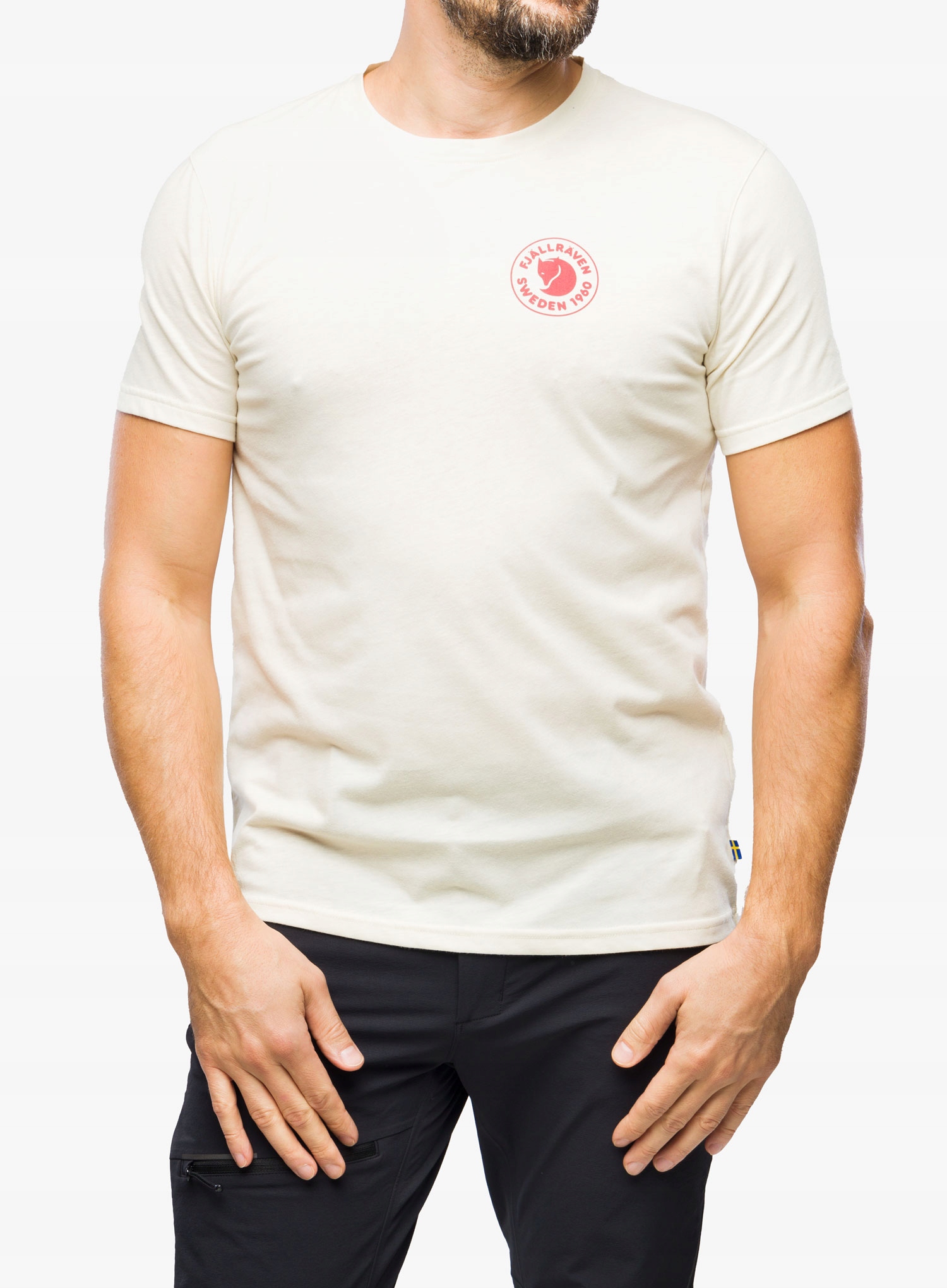 Tričko bavlněné Fjallraven 1960 Logo T-Shirt chalk white XL